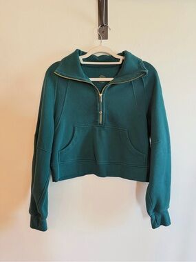 Lululemon Scuba Oversized Funnel-Neck Half Zip *Storm Teal